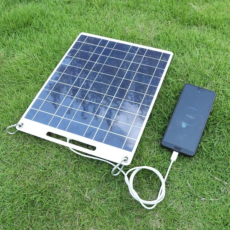 Solar Emergency Charger - 5V GÜNEŞ PANELI Su Geçirmez Taşınabilir