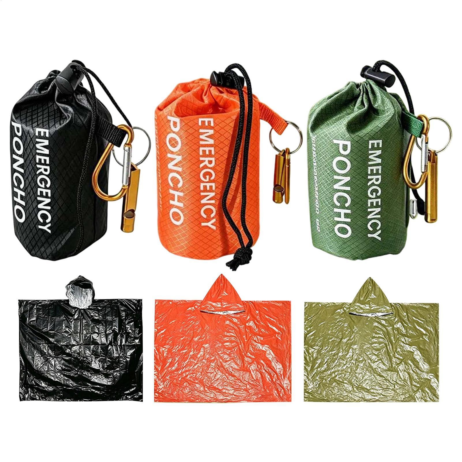 Survival Blanket Reflective - 3 adet Hayatta Kalma Acil Durum