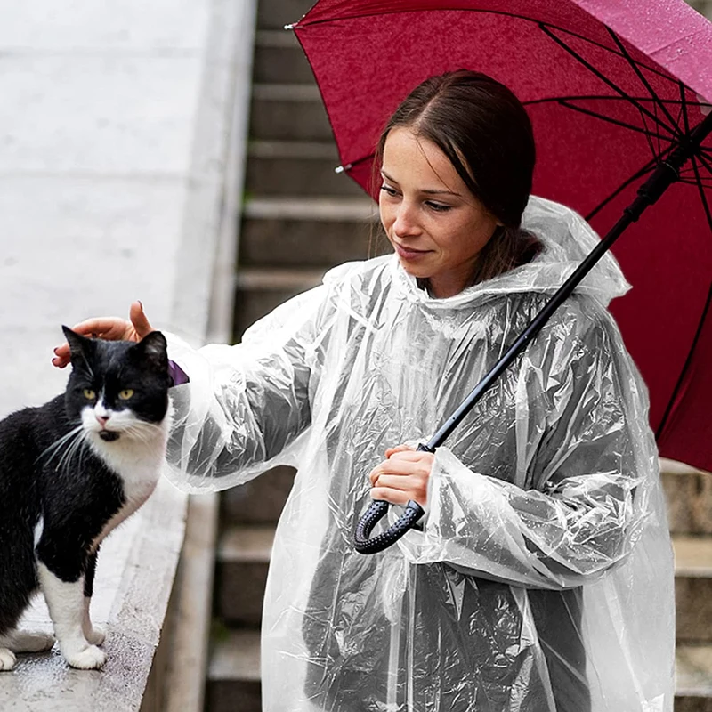 6 Adet Tek Kullanımlık Su Geçi - Emergency Poncho Rain incelemesi ve fiyatı