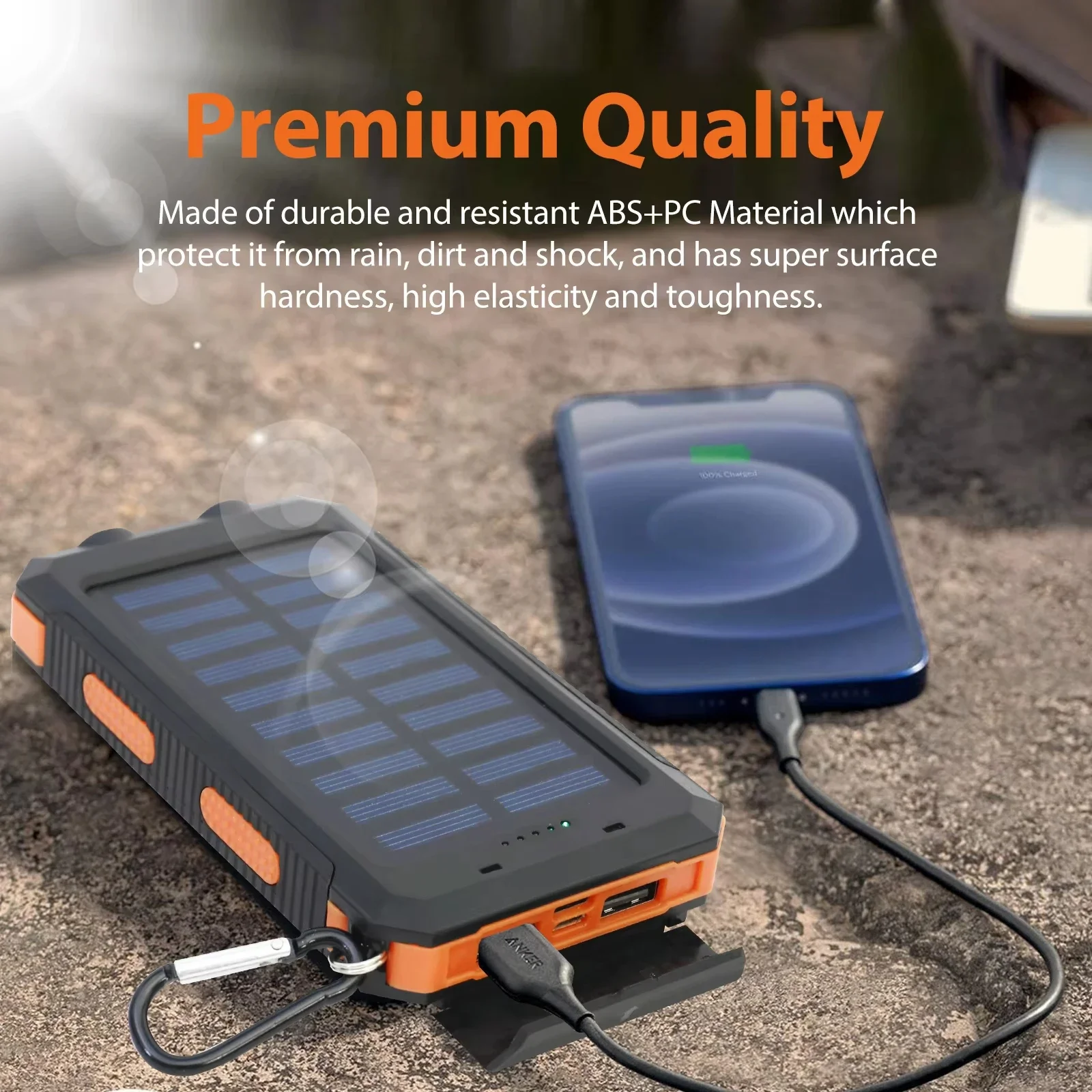 Su Geçirmez Güneş Enerjili Pow - Solar Emergency Charger incelemesi ve fiyatı